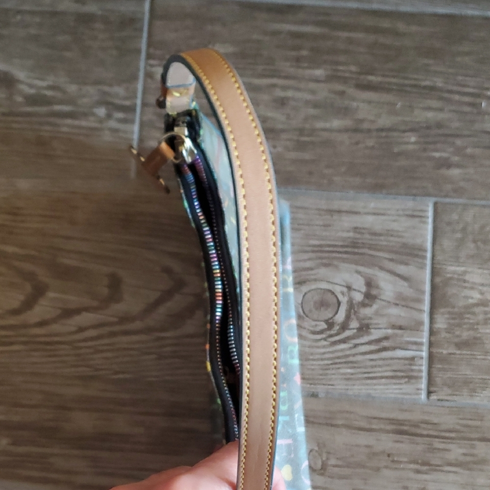 Dooney & Bourke Colorful Logo Shoulder Bag - Picture 5 of 11